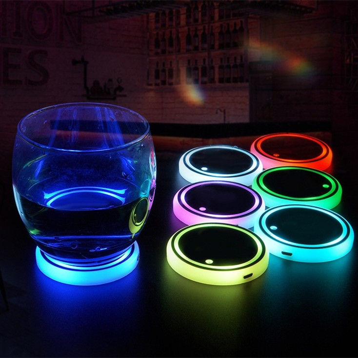 LED Illuminated Cup Holder