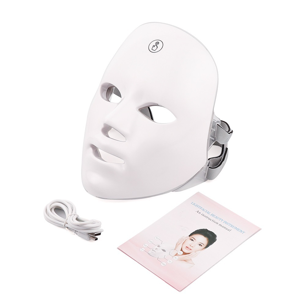 IllumaGlow Pro — 7-Color LED Light Therapy Face Mask