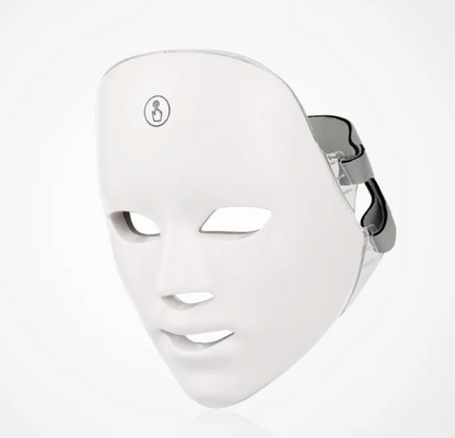 IllumaGlow Pro 7-Color LED Light Therapy Face Mask front view