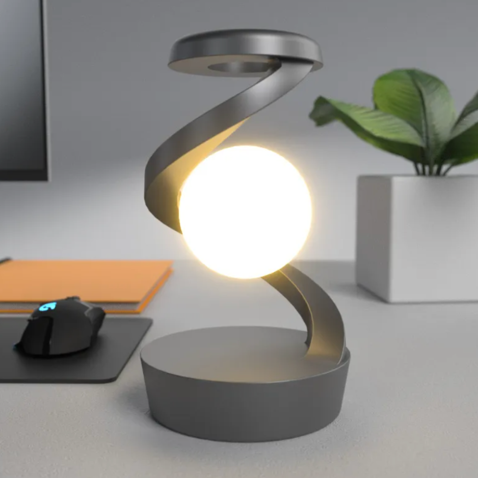 Lunar Glow Desk Lamp & Charger