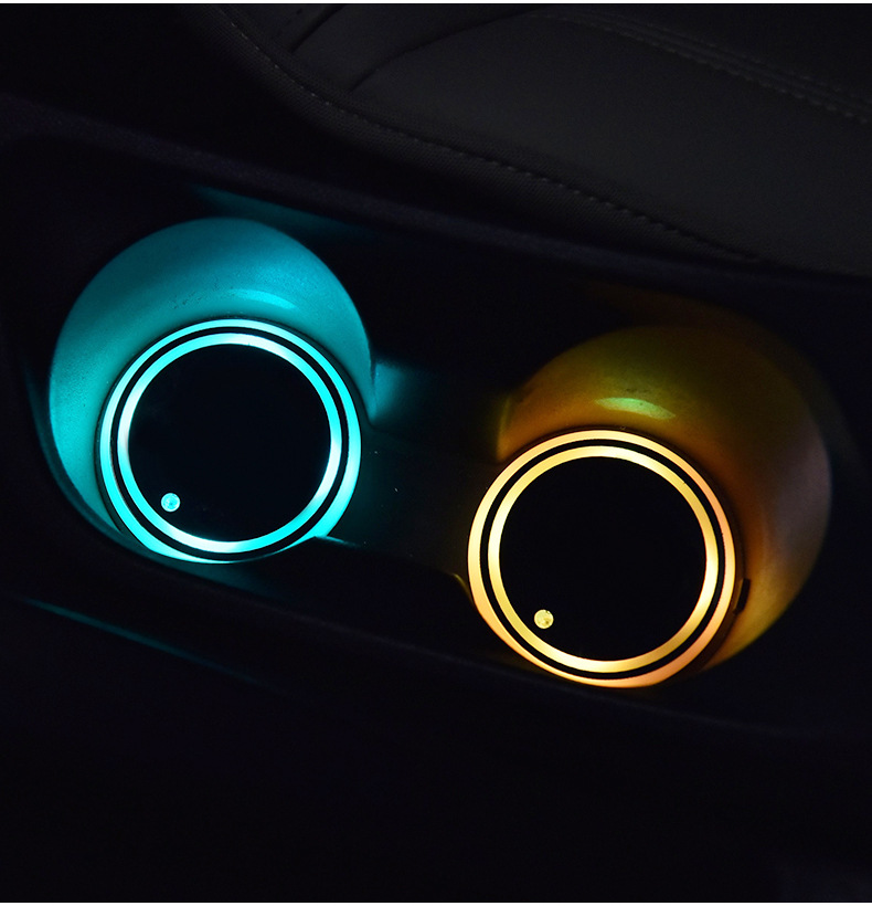 LED Illuminated Cup Holder