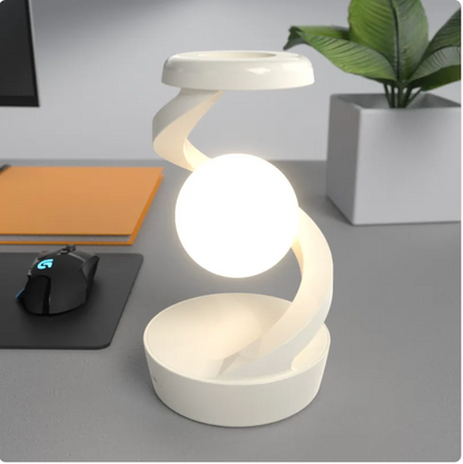 Lunar Glow Desk Lamp & Charger